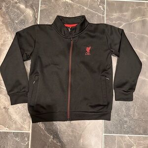 Liverpool FC Black and Red Kids Jacket